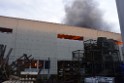 Grossbrand Halle Troisdorf Kriegsdorf Junkersring P206